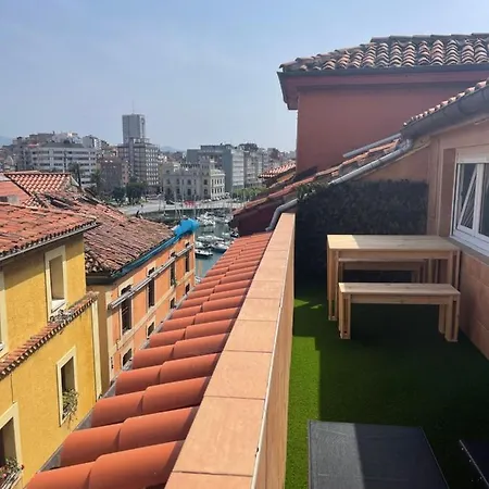 Las Terrazas De Gueeli 6 Pax Wifi - Garaje - Vistas - Vut-3391-As Gijón Extérieur photo